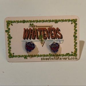 Legend of Zelda Hylian Shield earrings